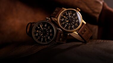 Laco Bronze Patina Pilot Watches